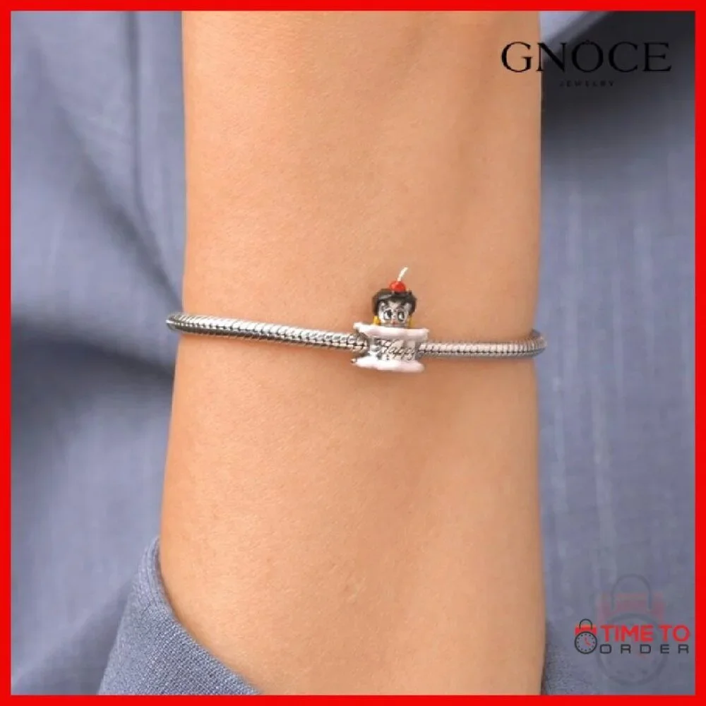 Sterling Silver Charm Pendant for Bracelets Necklaces Gift